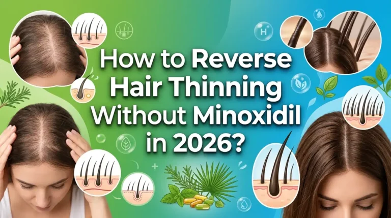 How to Reverse Hair Thinning Without Minoxidil in 2026