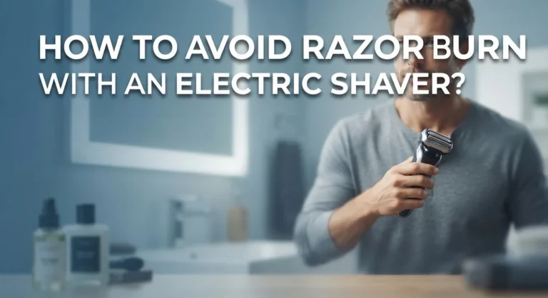 How to Avoid Razor Burn With an Electric Shaver?