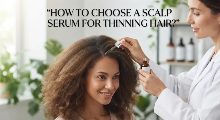 How to Choose a Scalp Serum for Thinning Hair?