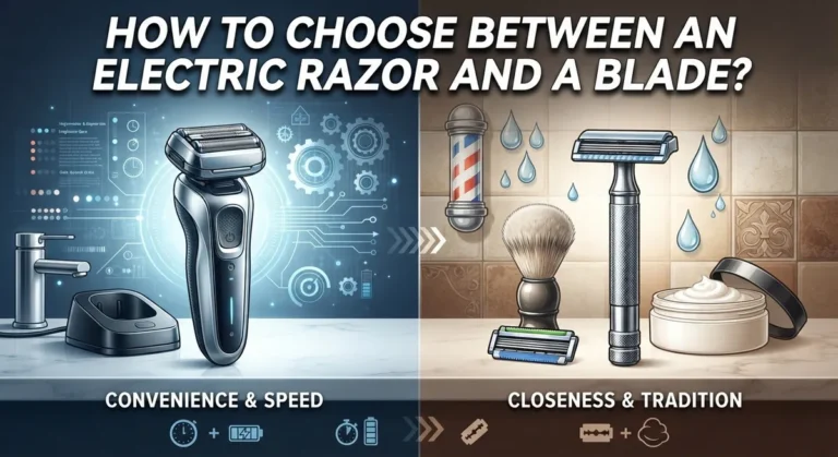 How to Choose Between an Electric Razor and a Blade?