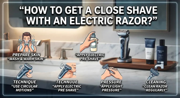 How to Get a Close Shave With an Electric Razor: Complete Guide