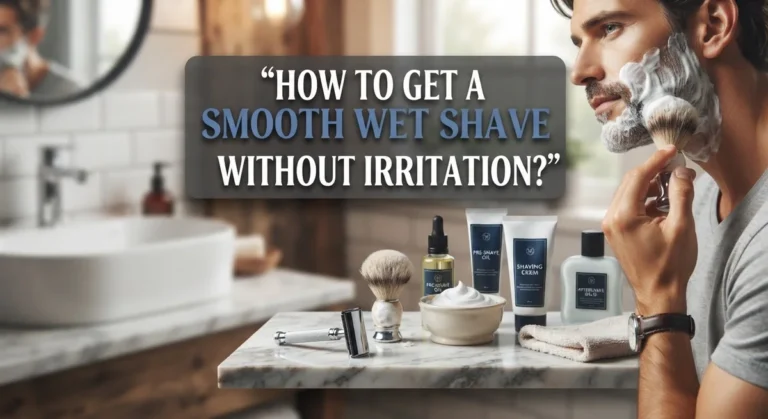 How to Get a Smooth Wet Shave Without Irritation